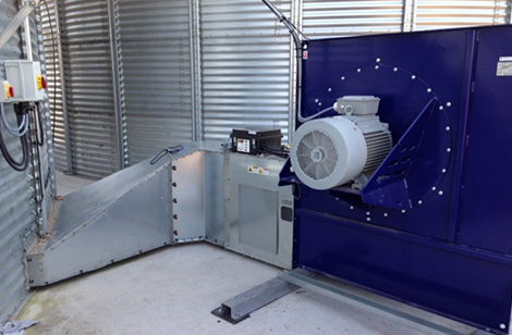 37kw HL fan, heater and double duct