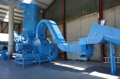 Cormall LSM 400kW hammer mill – customer colours